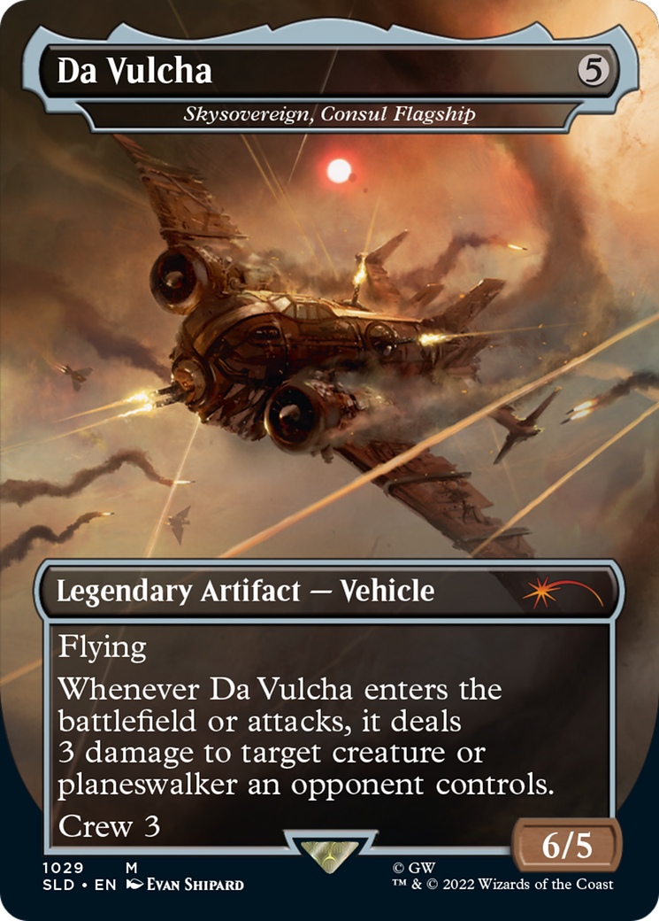 Skysovereign, Consul Flagship (SLD-1029) - Secret Lair Drop / Da Vulcha (Borderless)