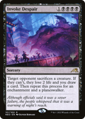 Invoke Despair (PPNEO-101) - Kamigawa: Neon Dynasty Promos