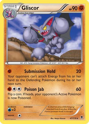 Gliscor 047/119 - XY  Phantom Forces