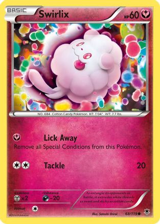 Swirlix 068/119 - XY  Phantom Forces