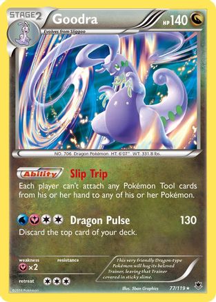 Goodra 077/119 - XY  Phantom Forces Holofoil