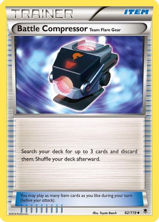 Battle Compressor 092/119 - XY  Phantom Forces