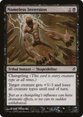 Nameless Inversion (LRW-128) - Lorwyn Foil