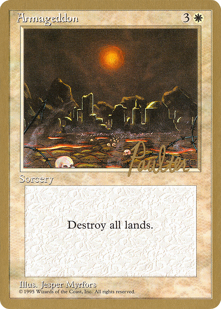 Armageddon (WCD-) - Pro Tour Collector Set