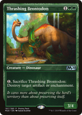 Thrashing Brontodon (PPM20-197) - Core Set 2020 Promos Foil