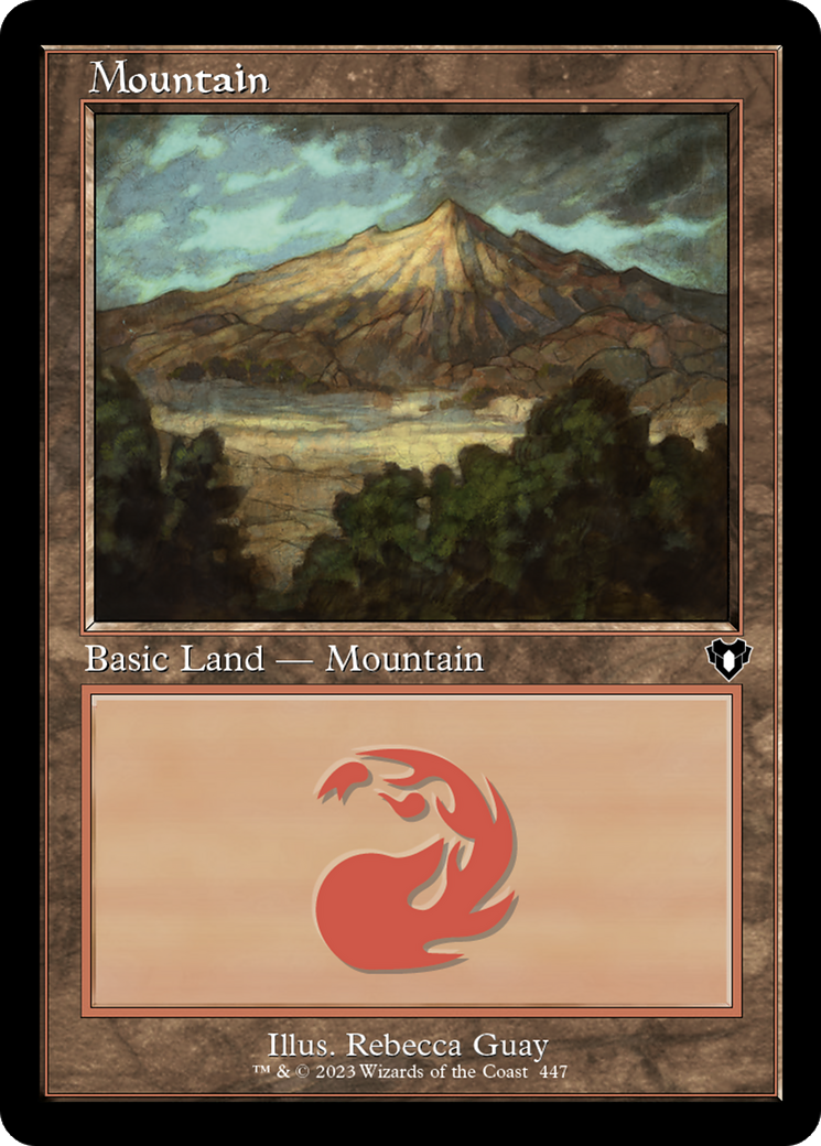Mountain (CMM-447) - Commander Masters Foil