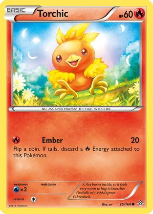 Torchic 025/160 - XY  Primal Clash