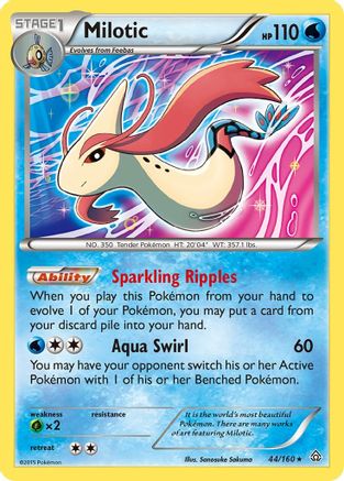 Milotic 044/160 - XY  Primal Clash Holofoil