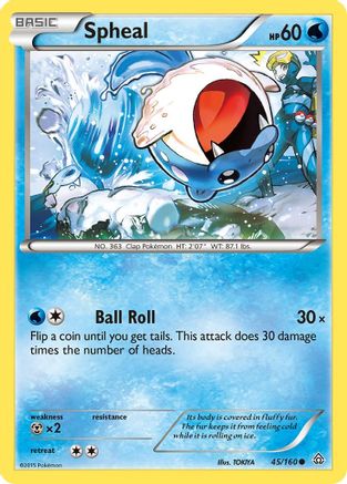 Spheal 045/160 - XY  Primal Clash
