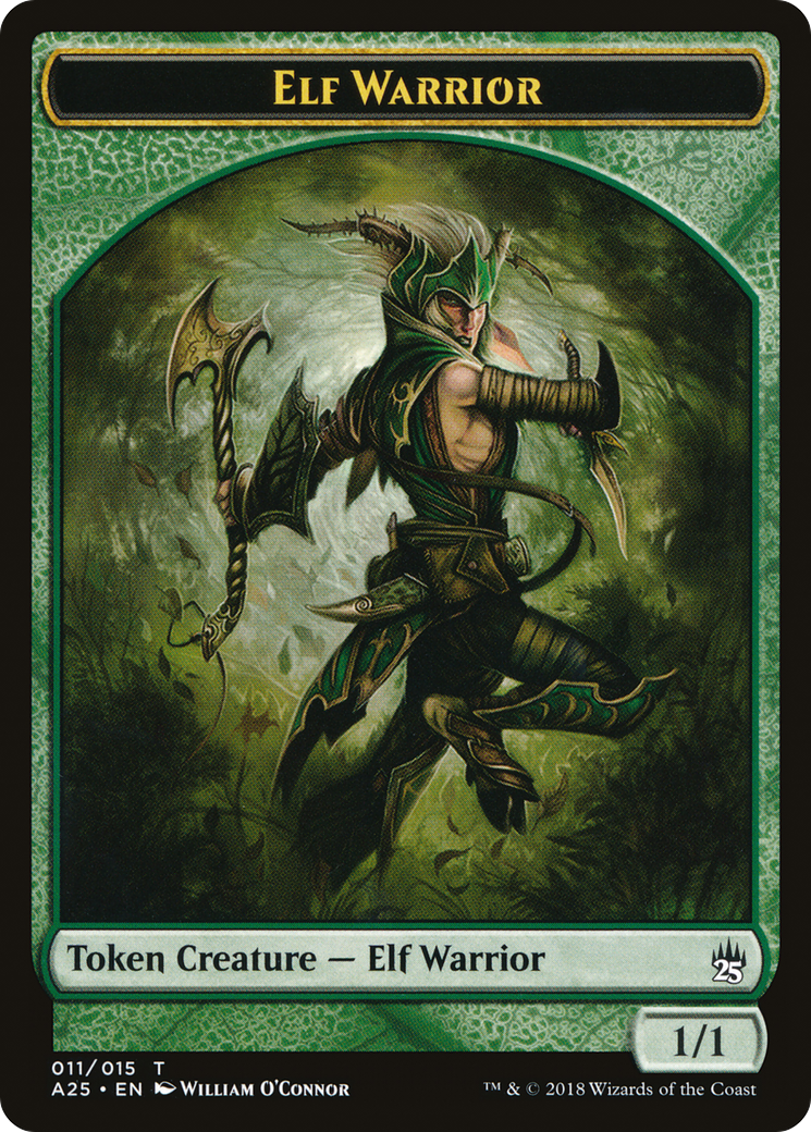Elf Warrior (A25-011) - Masters 25 Tokens
