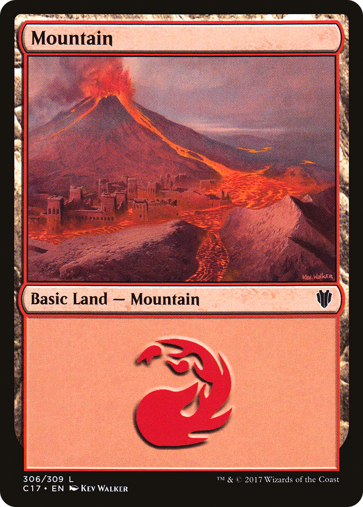 Mountain (C17-306) - Commander 2017