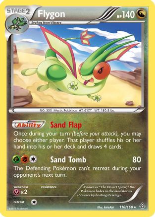 Flygon 110/160 - XY  Primal Clash Holofoil