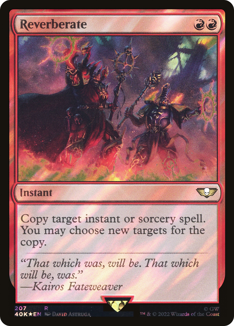 Reverberate (40K-207★) - Warhammer 40,000 Commander Foil