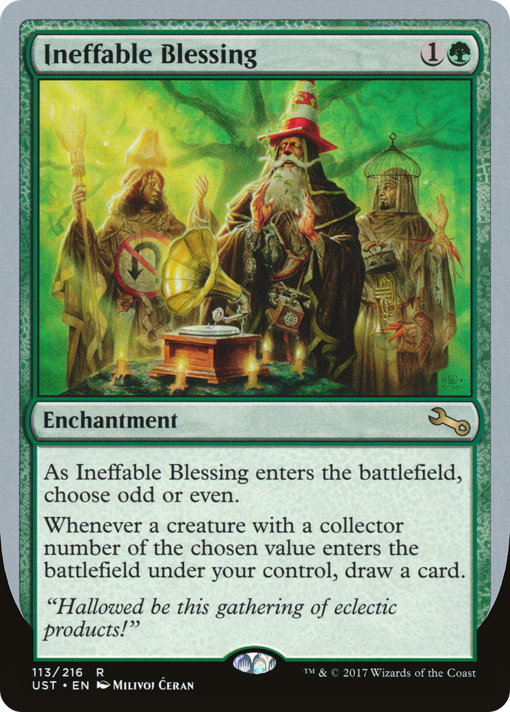 Ineffable Blessing (UST-113E) - Unstable