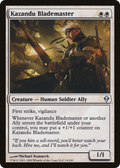 Kazandu Blademaster (ZEN-016) - Zendikar