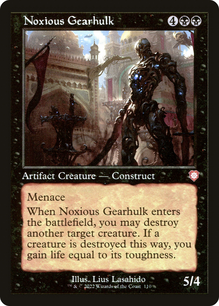 Noxious Gearhulk (BRC-110) - The Brothers' War Commander