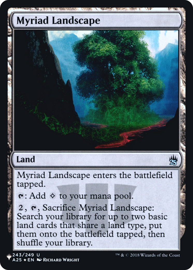 Myriad Landscape (LIST-A25-243) - The List Foil