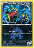 Team Aqua's Carvanha 020/34 - Double Crisis Reverse Holofoil