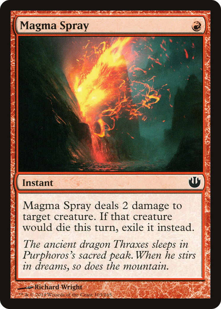 Magma Spray (JOU-103) - Journey into Nyx Foil