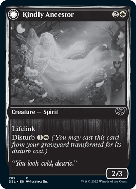 Kindly Ancestor // Ancestor's Embrace (DBL-289) - Innistrad: Double Feature: (Double Faced Transform)