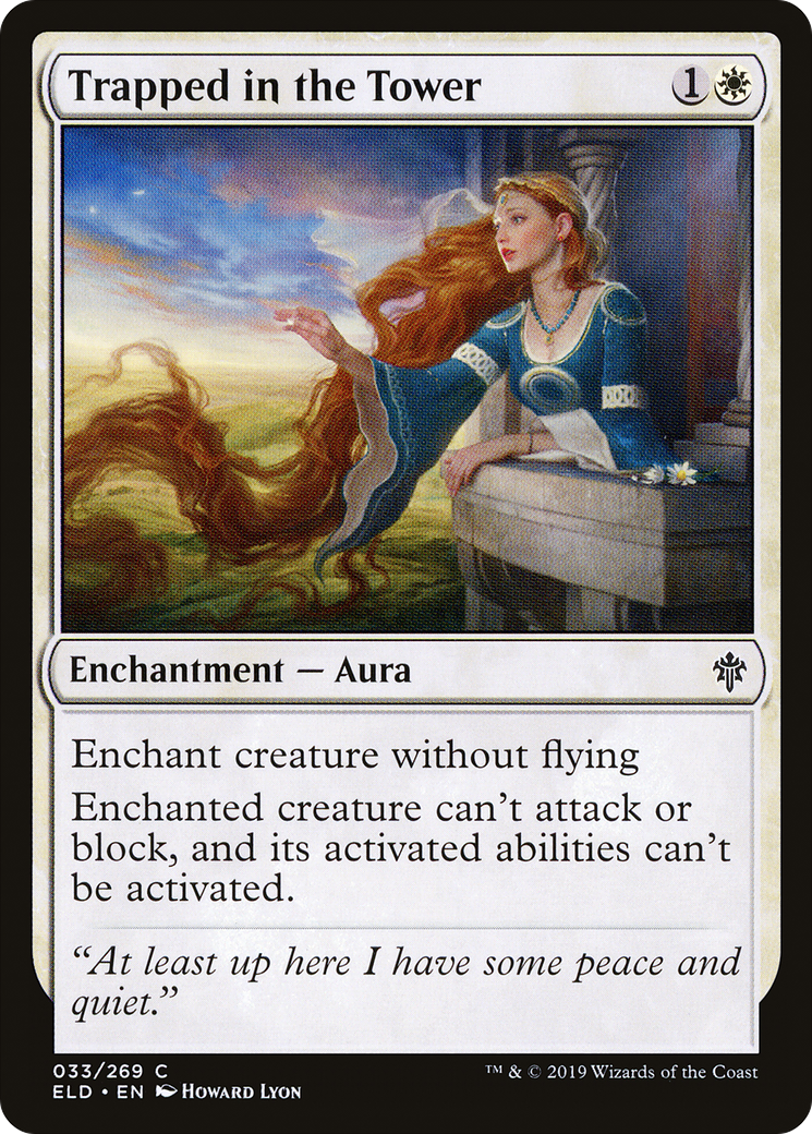 Trapped in the Tower (ELD-033) - Throne of Eldraine