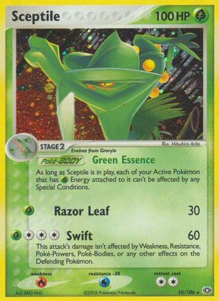 Sceptile 010/106 - Emerald Holofoil