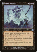 Dread Return (Retro Frame) (DMR-302) - Dominaria Remastered: (tombstone) Foil