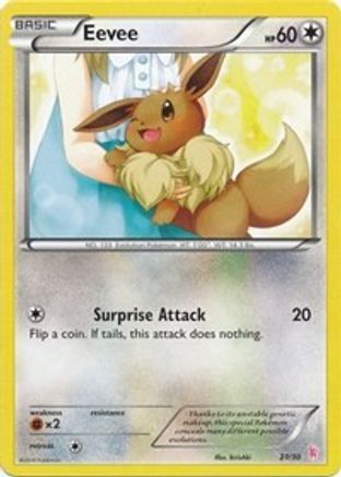 Eevee 021 - XY Trainer Kit Sylveon & Noivern
