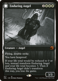 Enduring Angel // Angelic Enforcer (DBL-017) - Innistrad: Double Feature: (Double Faced Transform) Foil