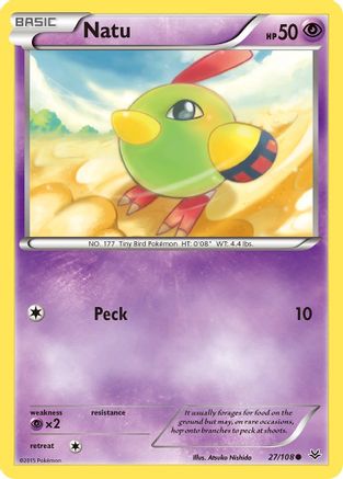 Natu 027/108 - XY  Roaring Skies