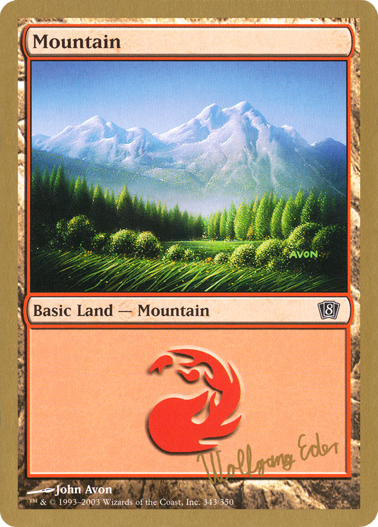 Mountain (WCD-WE343) - World Championship Decks 2003