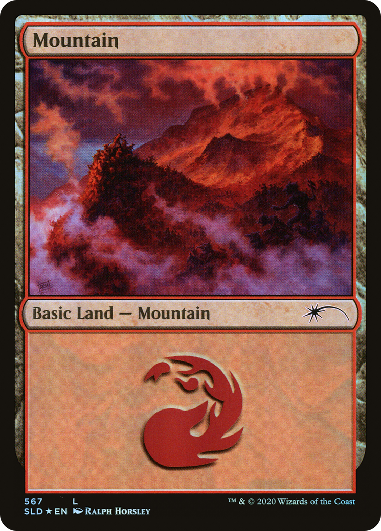 Mountain (SLD-567) - Secret Lair Drop Foil