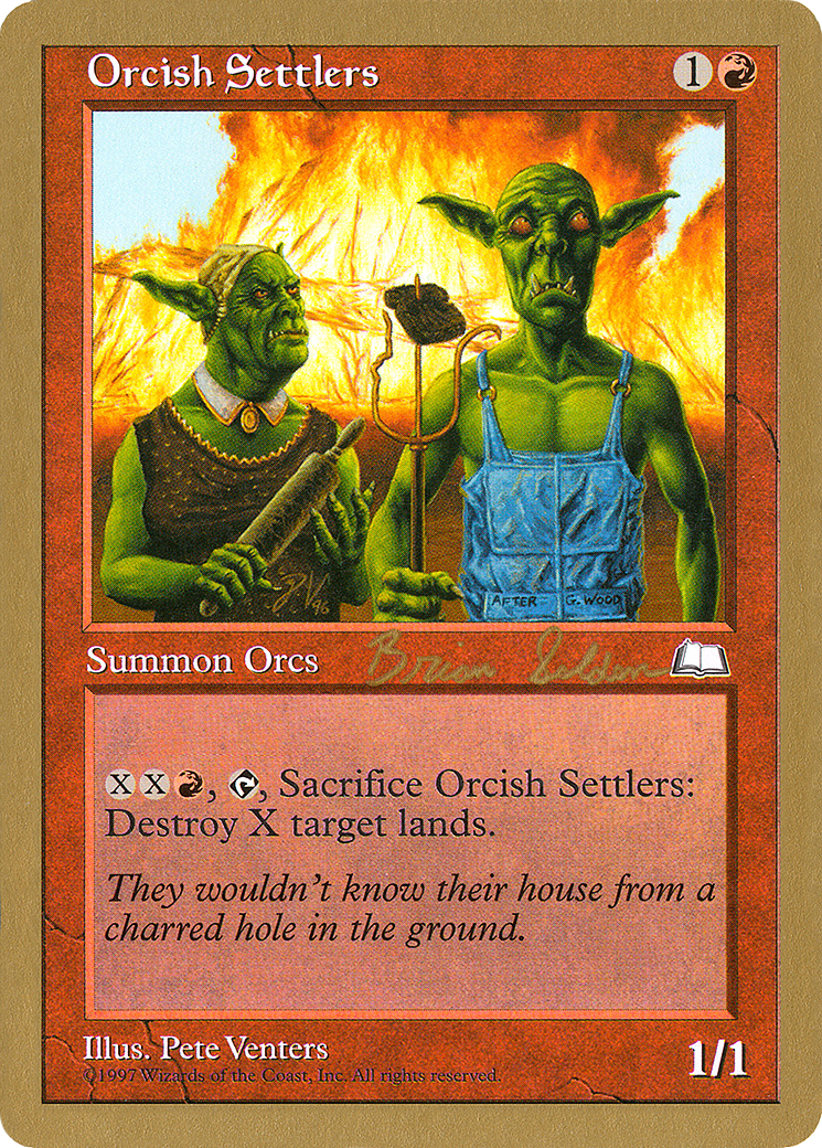 Orcish Settlers (WCD-BS112B) - World Championship Decks 1998