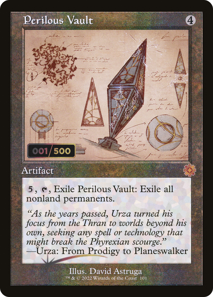 Perilous Vault (BRR-101) - The Brothers' War Retro Artifacts Foil