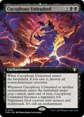 Cacophony Unleashed (CMM-761) - Commander Masters: (Extended Art) Foil