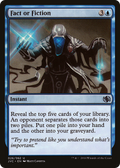 Fact or Fiction (DD3-026) - Duel Decks Anthology: Jace vs. Chandra