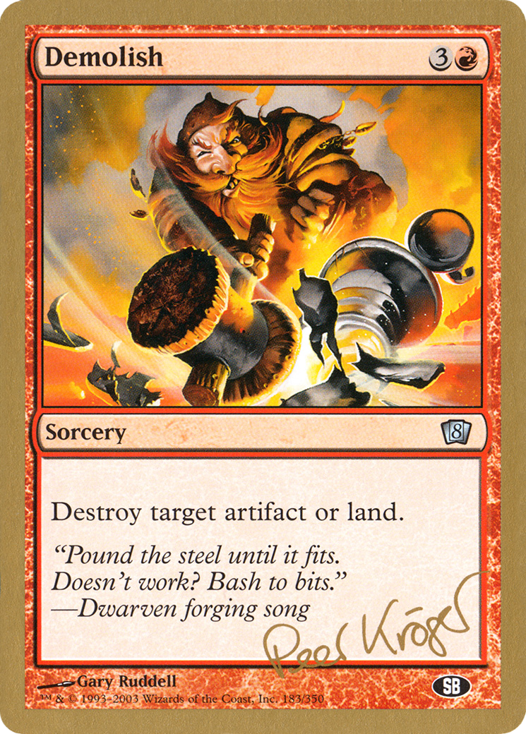 Demolish (WCD-) - World Championship Decks 2003