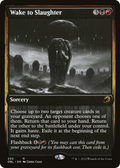 Wake to Slaughter (DBL-250) - Innistrad: Double Feature Foil