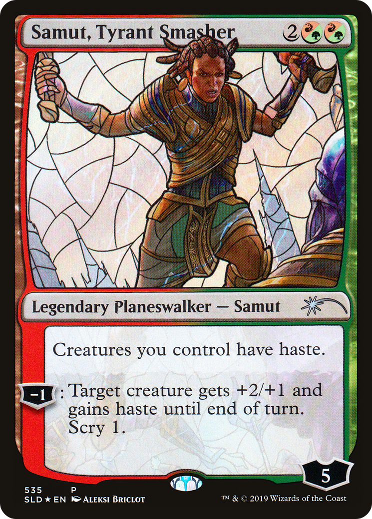 Samut, Tyrant Smasher (SLD-535) - Secret Lair Drop Foil