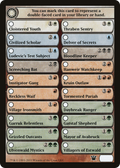 Innistrad Checklist (ISD-013) - Innistrad Tokens