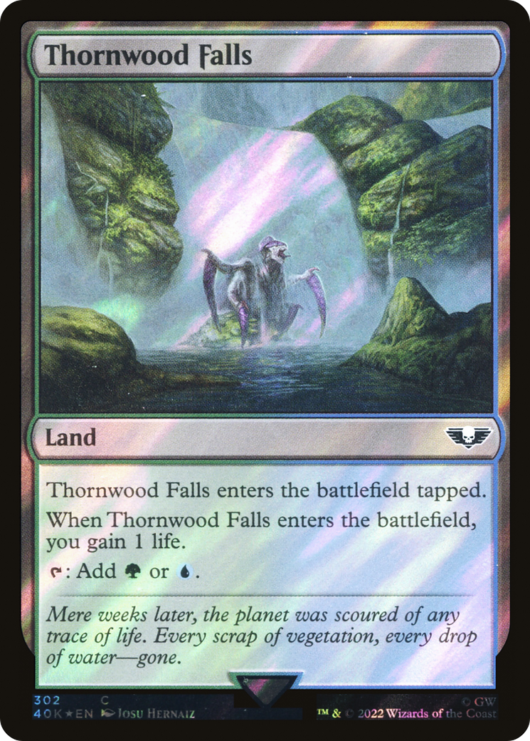 Thornwood Falls (40K-302★) - Warhammer 40,000 Commander Foil