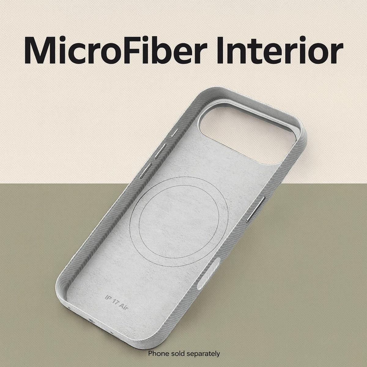 iPhone Air Case - Suede Leather | Indy Series
