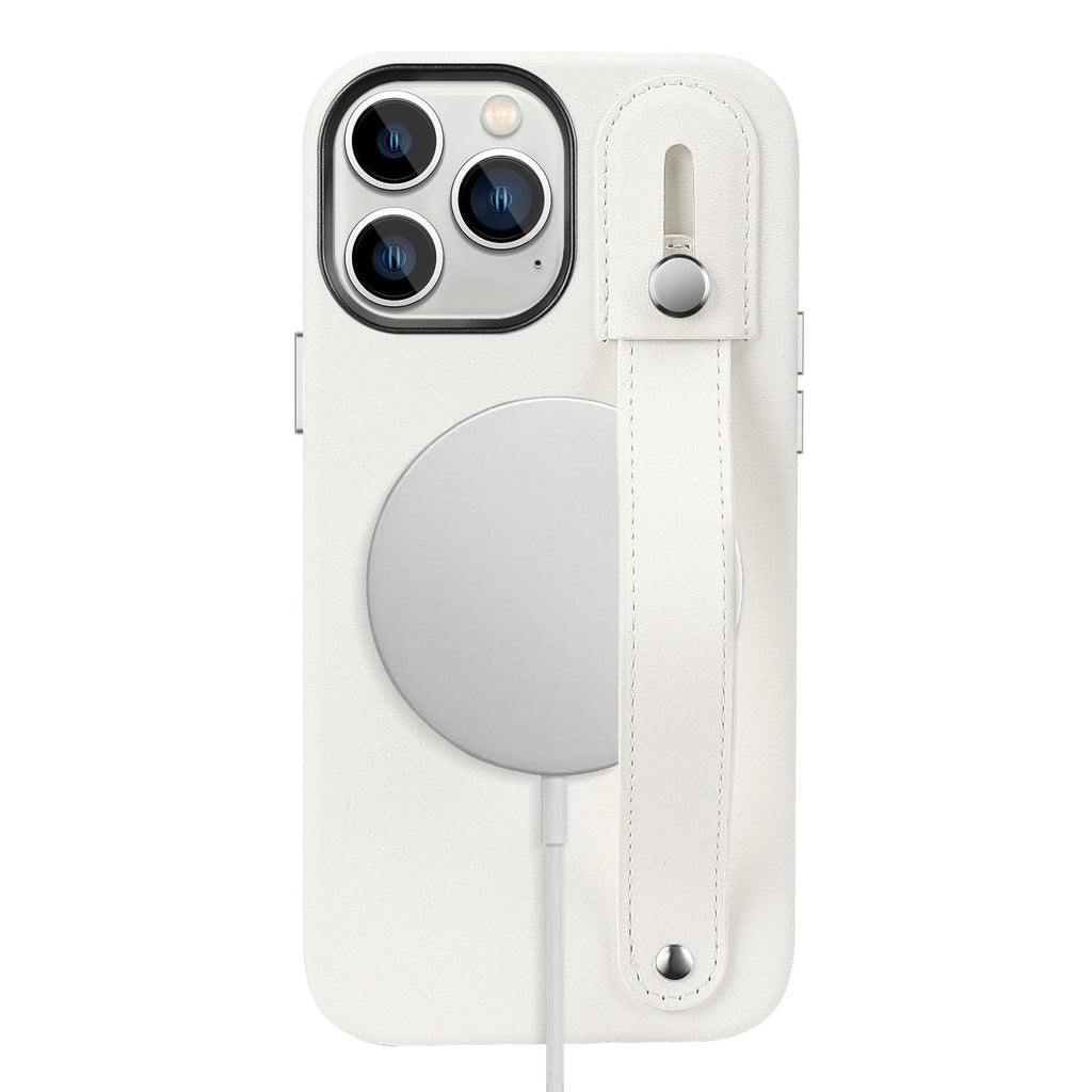 iPhone 15 Pro Leather FingerGrip Case with MagSafe | Indy Series