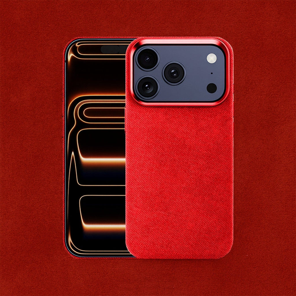 iPhone 17 Pro Case - Suede Leather | Indy Series