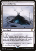 Faceless Haven (PPKHM-255P) - Kaldheim Promos: (snow) Foil
