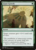 Giant Growth (BBD-200) - Battlebond Foil