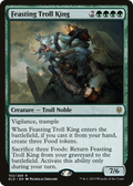 Feasting Troll King (ELD-152) - Throne of Eldraine Foil