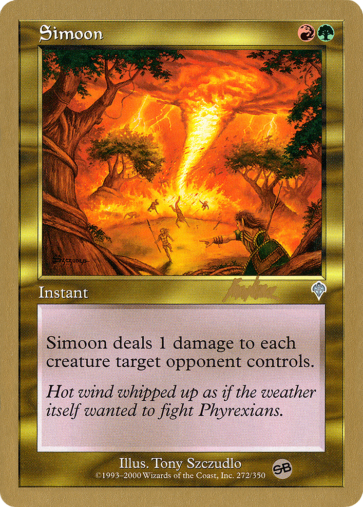 Simoon (WCD-BK272SB) - World Championship Decks 2002
