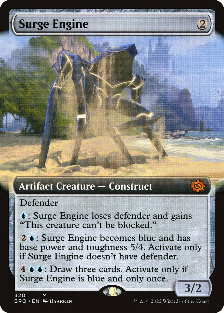 Surge Engine (BRO-320) - The Brothers' War: (Extended Art)