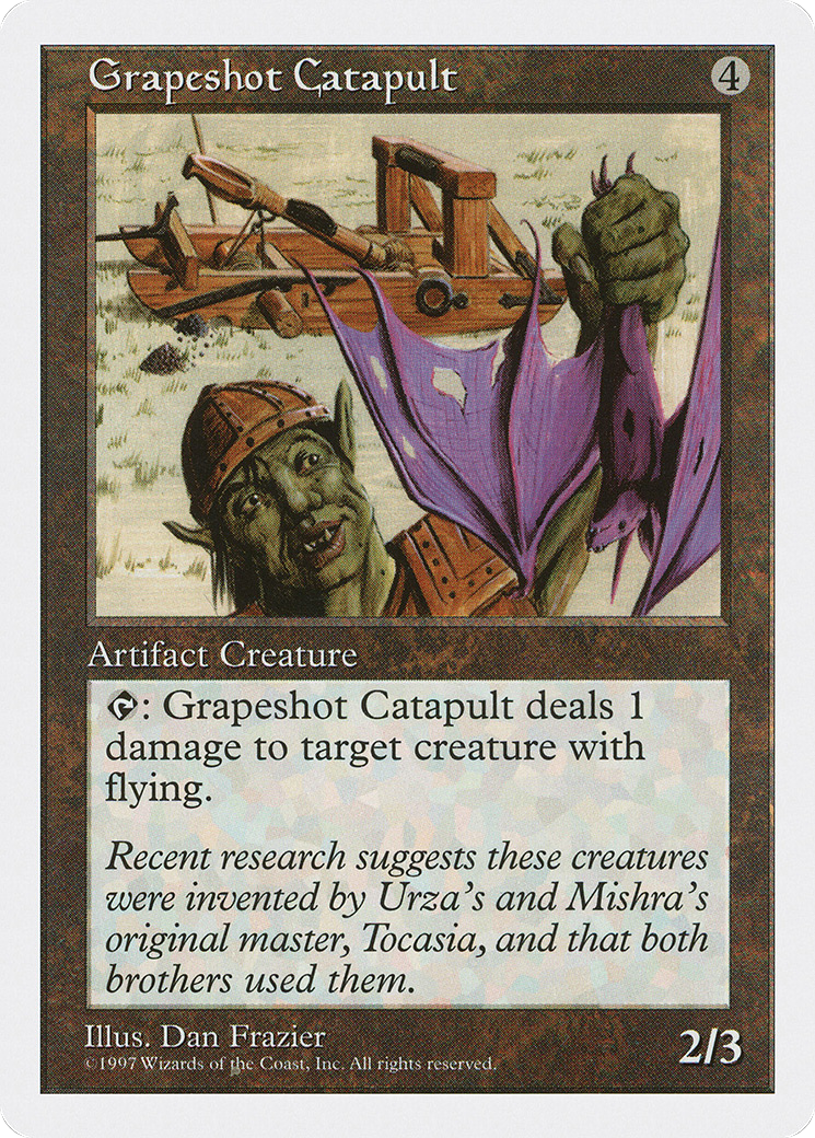 Grapeshot Catapult (5ED-375) - Fifth Edition